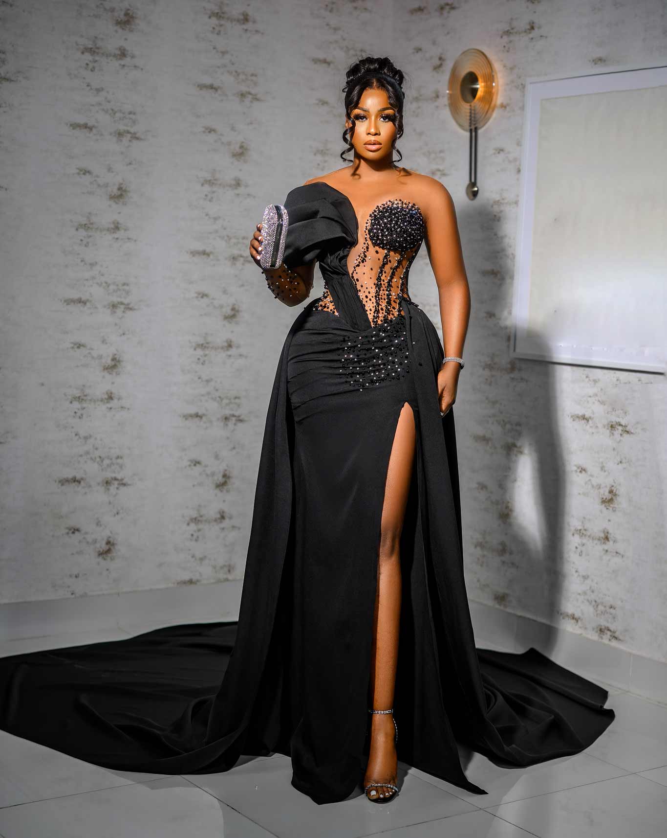 Lilian Corset Dress with Detachable Skirt