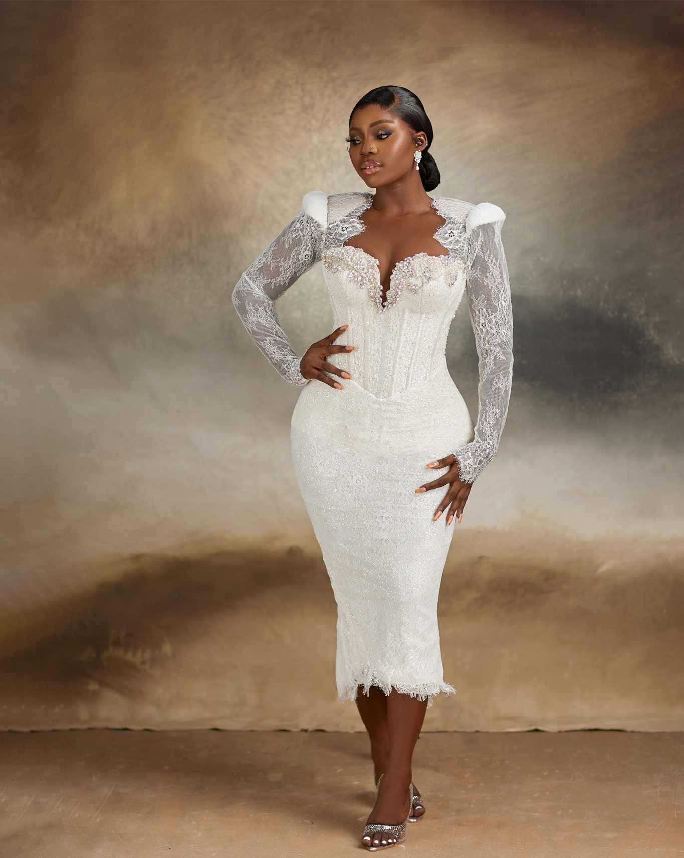 Chantily Midi Length Dress